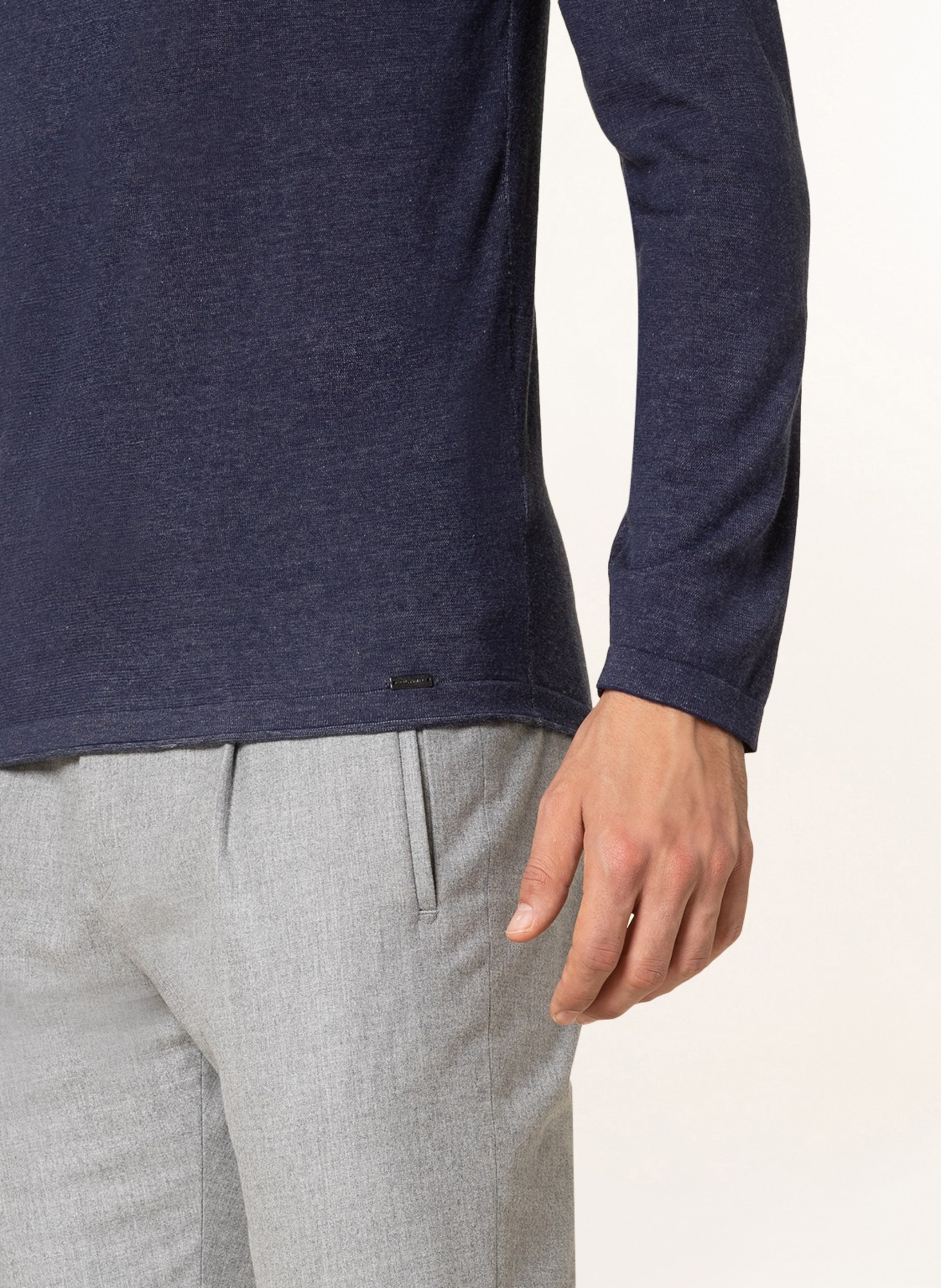 OLYMP Pullover: DUNKELBLAU