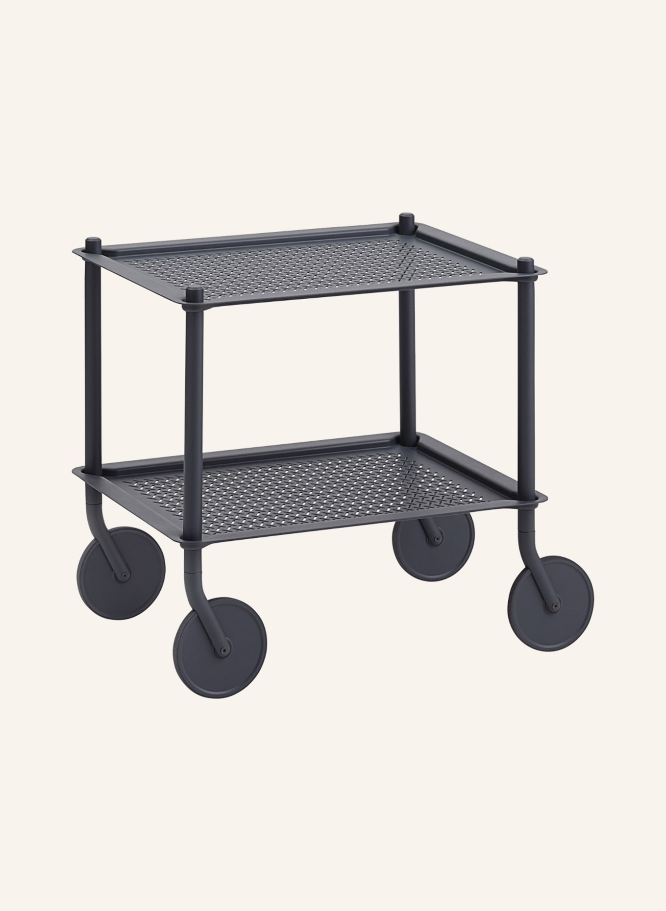 MUUTO Beistelltisch FLOW: BLAUGRAU