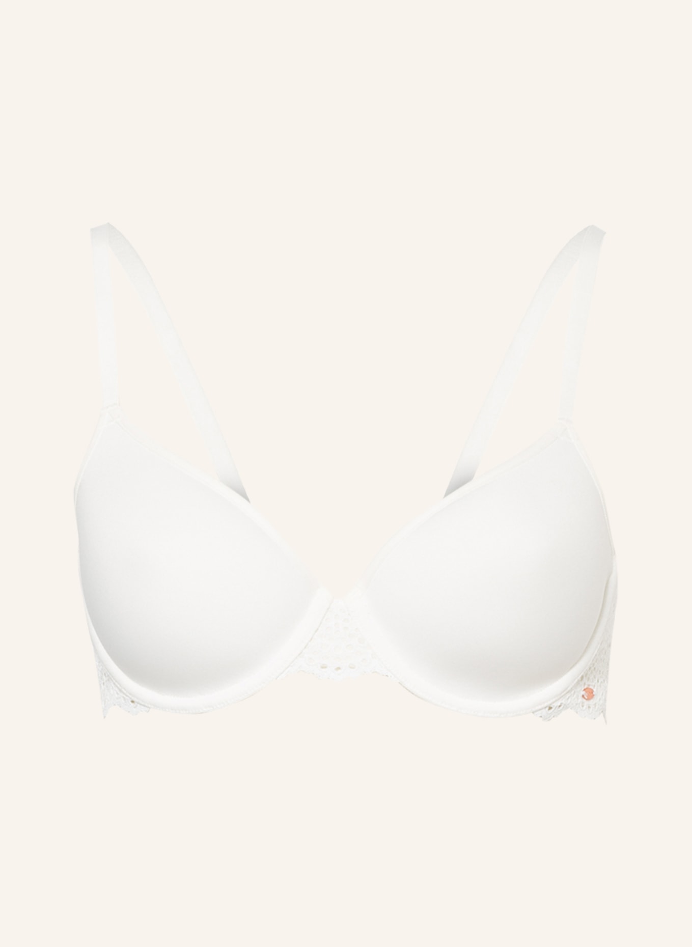 Skiny Spacer bra EVERY DAY IN BAMBOO LACE, Color: WHITE (Image 1)