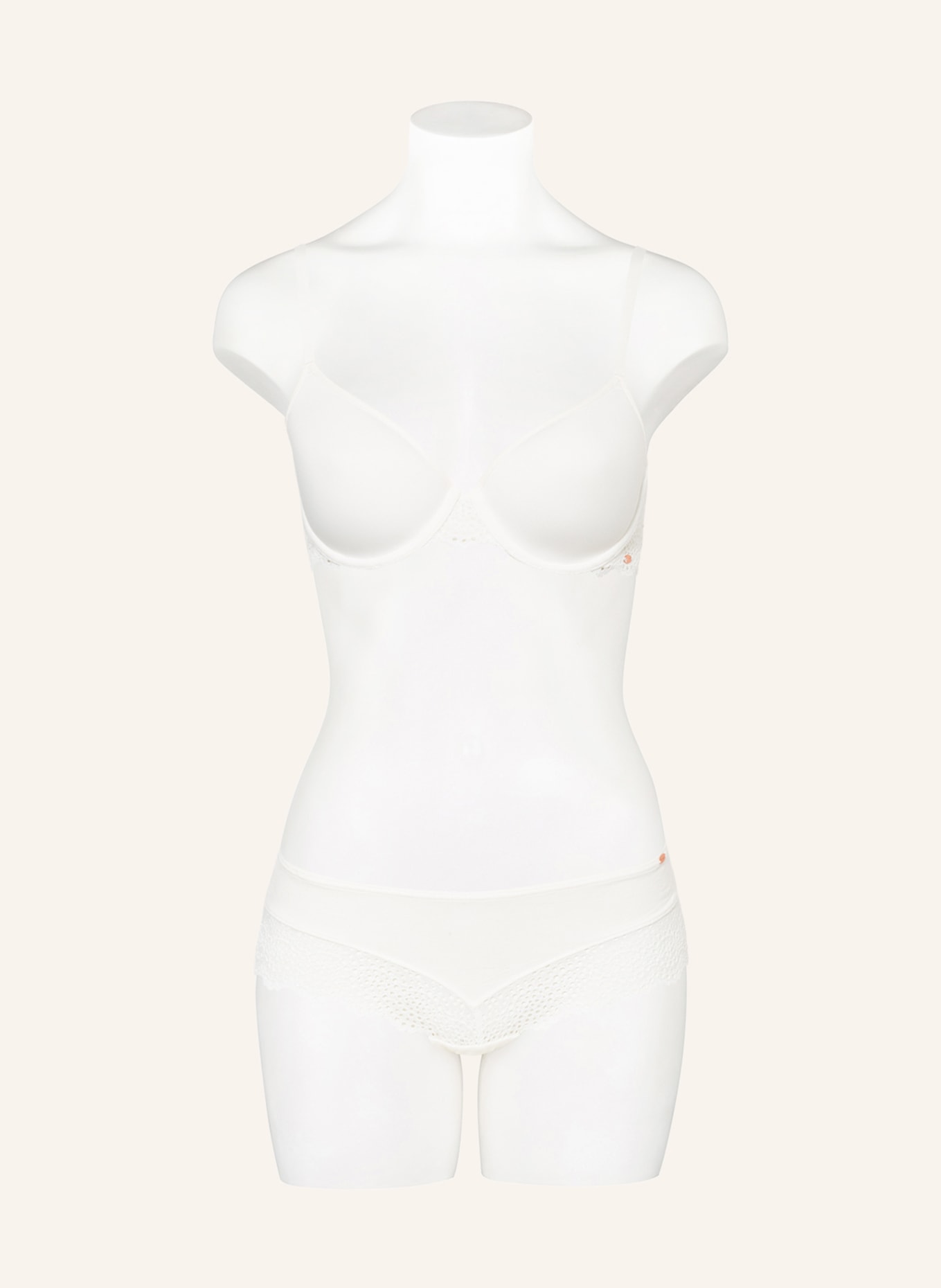 Skiny Spacer bra EVERY DAY IN BAMBOO LACE, Color: WHITE (Image 2)