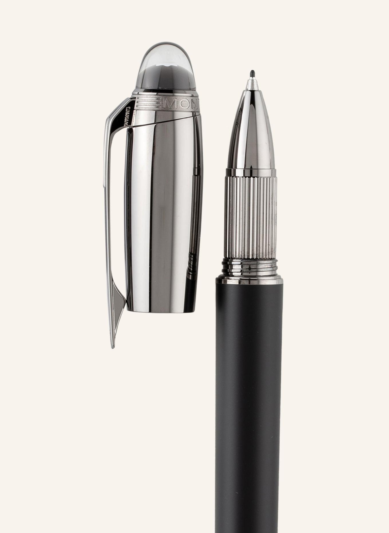 MONTBLANC Fineliner STARWALKER ULTRA BLACK DOUÉ: CZARNY