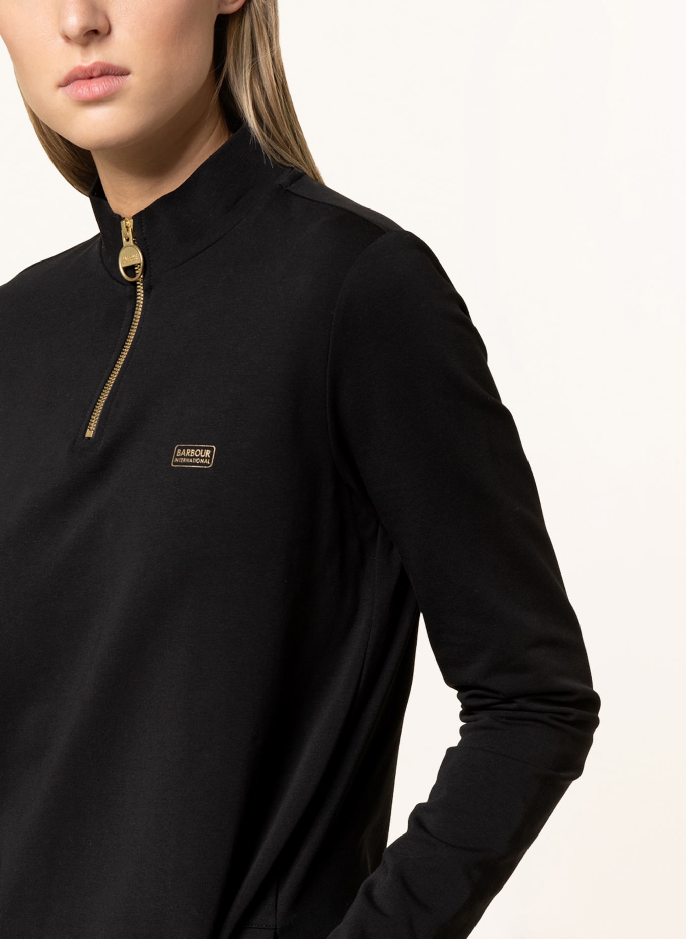 BARBOUR INTERNATIONAL Sweat dress COPELLO: BLACK