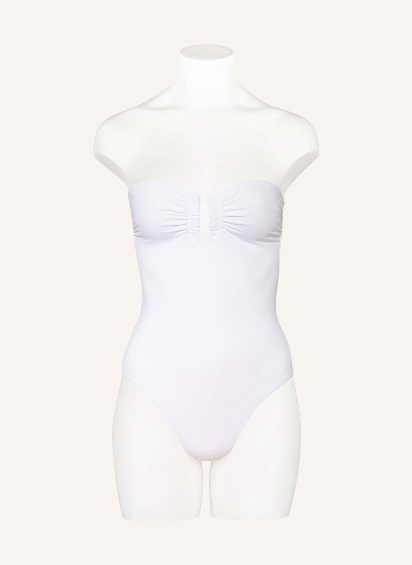 ERES Bandeau swimsuit CASSIOPÉE, Color: WHITE (Image 2)
