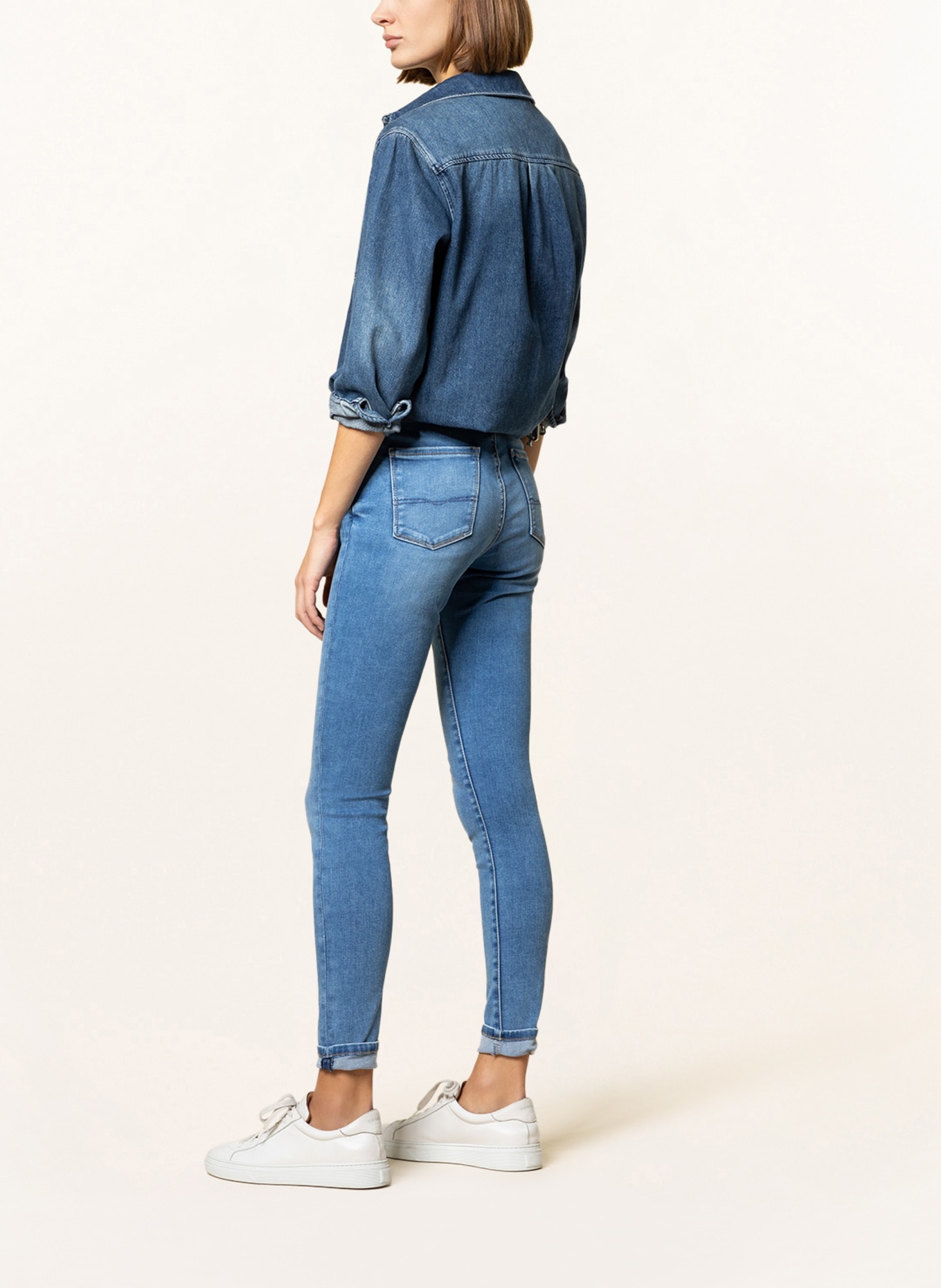 Pepe Jeans Skinny jeans REGENT, Color: HH9 Medium Light Powerflex (Image 4)