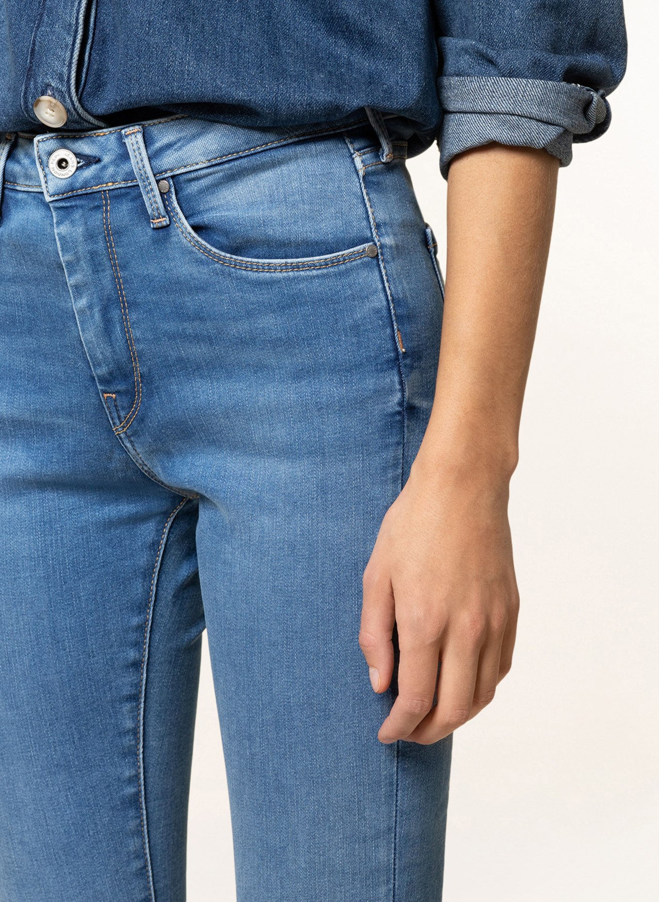 Pepe Jeans Skinny jeans REGENT, Color: HH9 Medium Light Powerflex (Image 5)