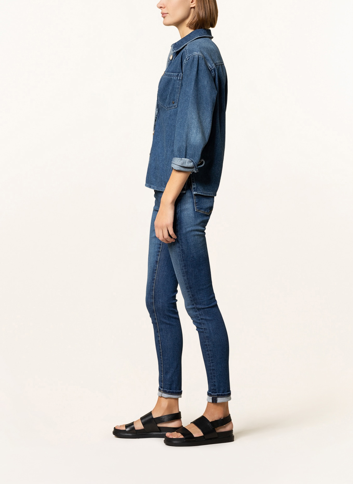 Pepe Jeans Skinny jeans REGENT, Color: VW3 Medium DK Wiser (Image 4)