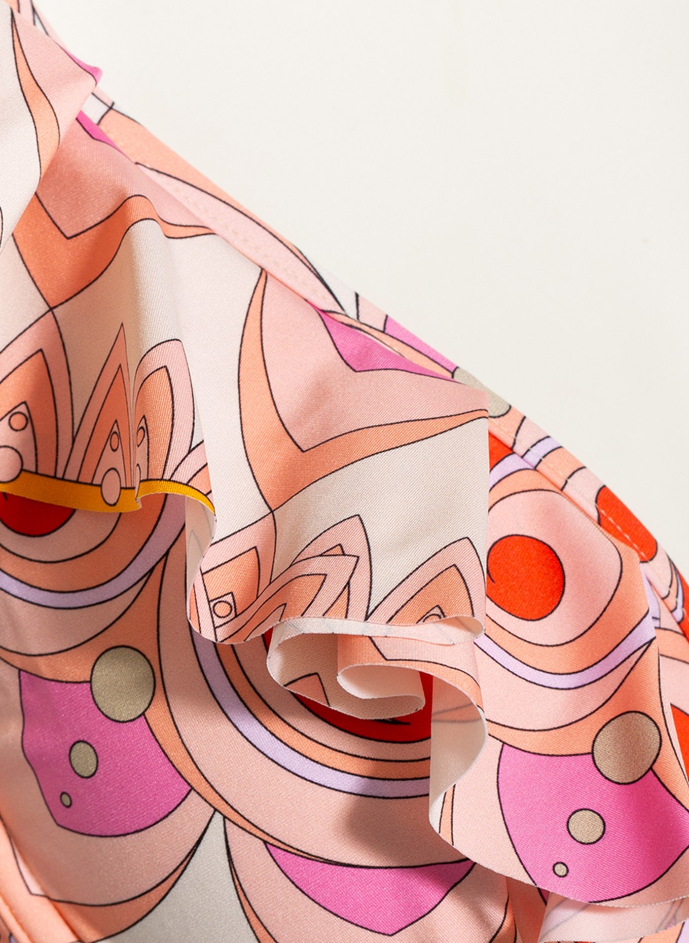 VILEBREQUIN Underwired bikini top MANDALA LIZZY, Color: ECRU/ PINK/ YELLOW (Image 4)