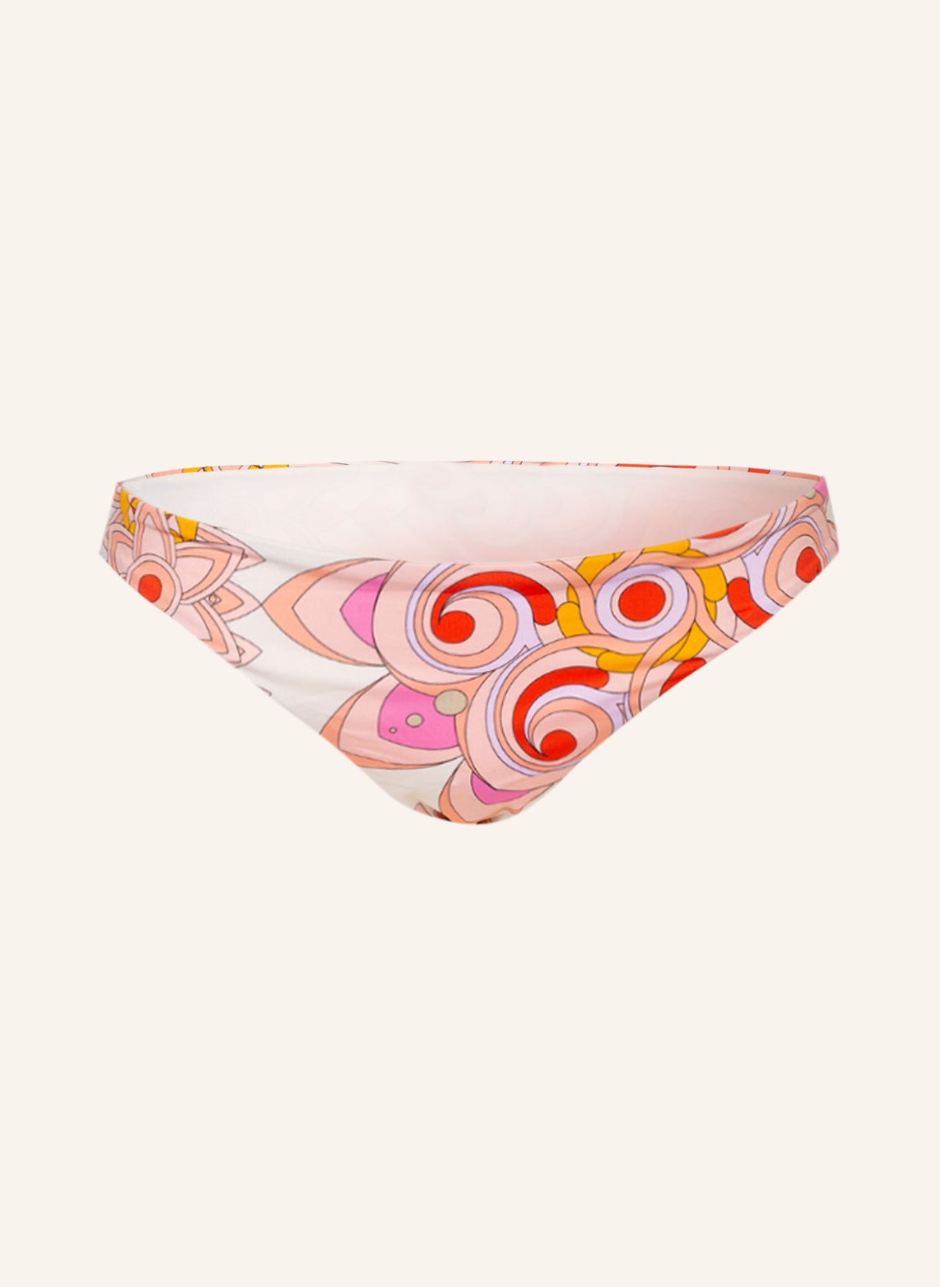 VILEBREQUIN Basic bikini bottoms MANDALA FRISE, Color: ECRU/ PINK/ YELLOW (Image 1)
