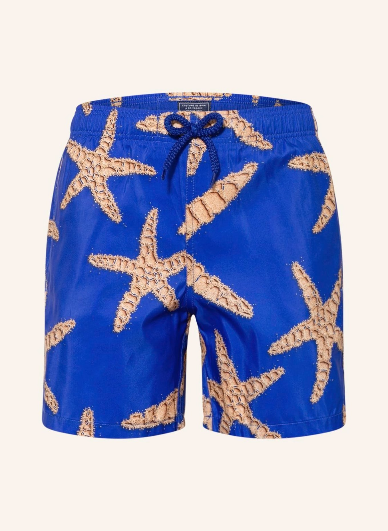 VILEBREQUIN Swim shorts JIHIN, Color: BLUE/ BEIGE (Image 1)