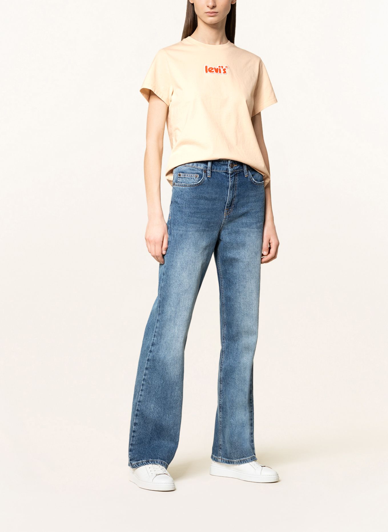 Levi's® T-Shirt: CREME