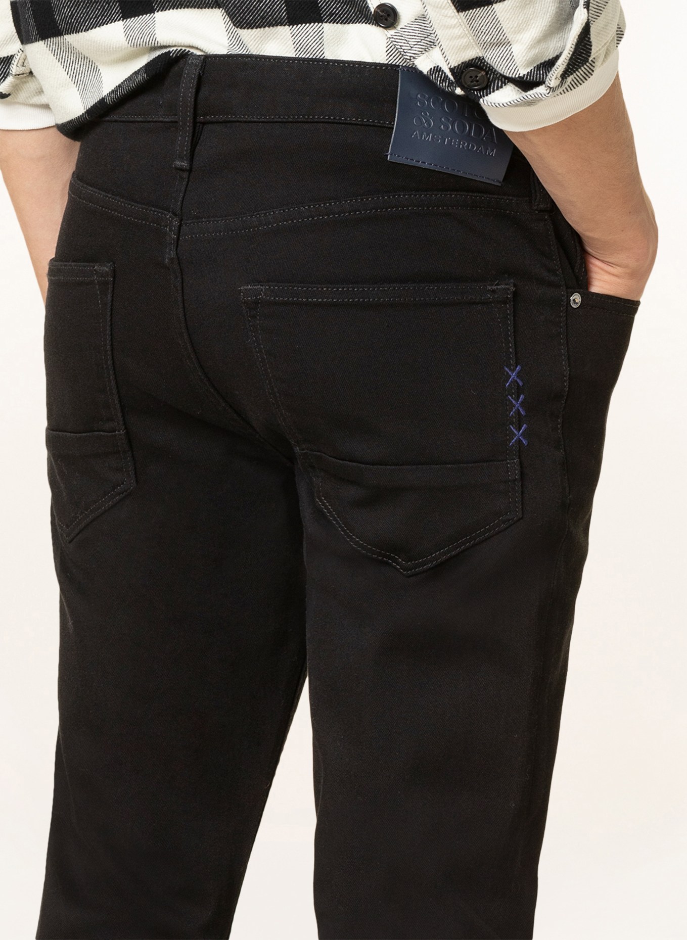SCOTCH & SODA Jeans Extra Slim Fit , Farbe: 1362 Stay Black (Bild 5)