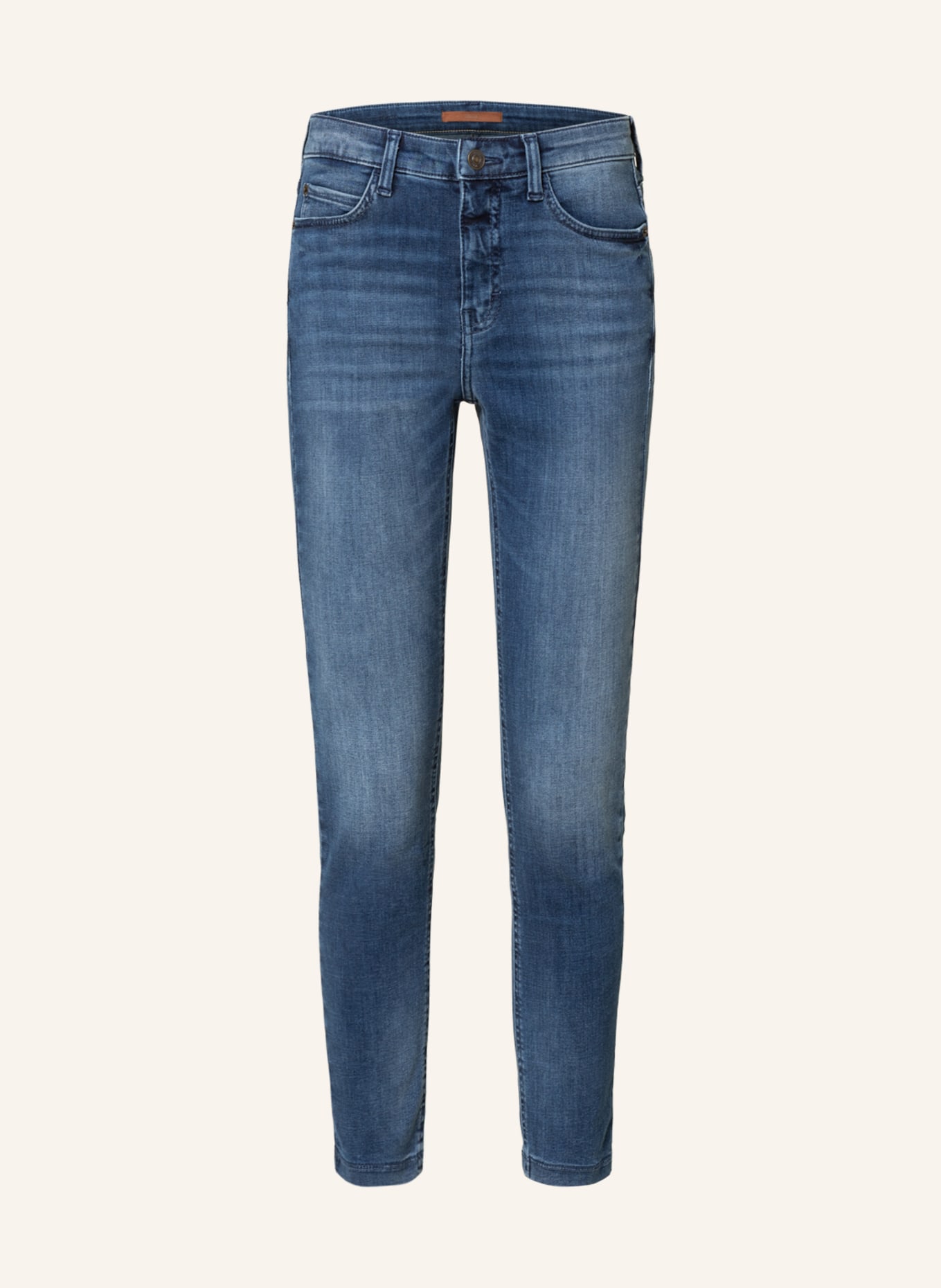 MAC Skinny Jeans SKINNY AUTHENTIC , Farbe: BLAU (Bild 1)