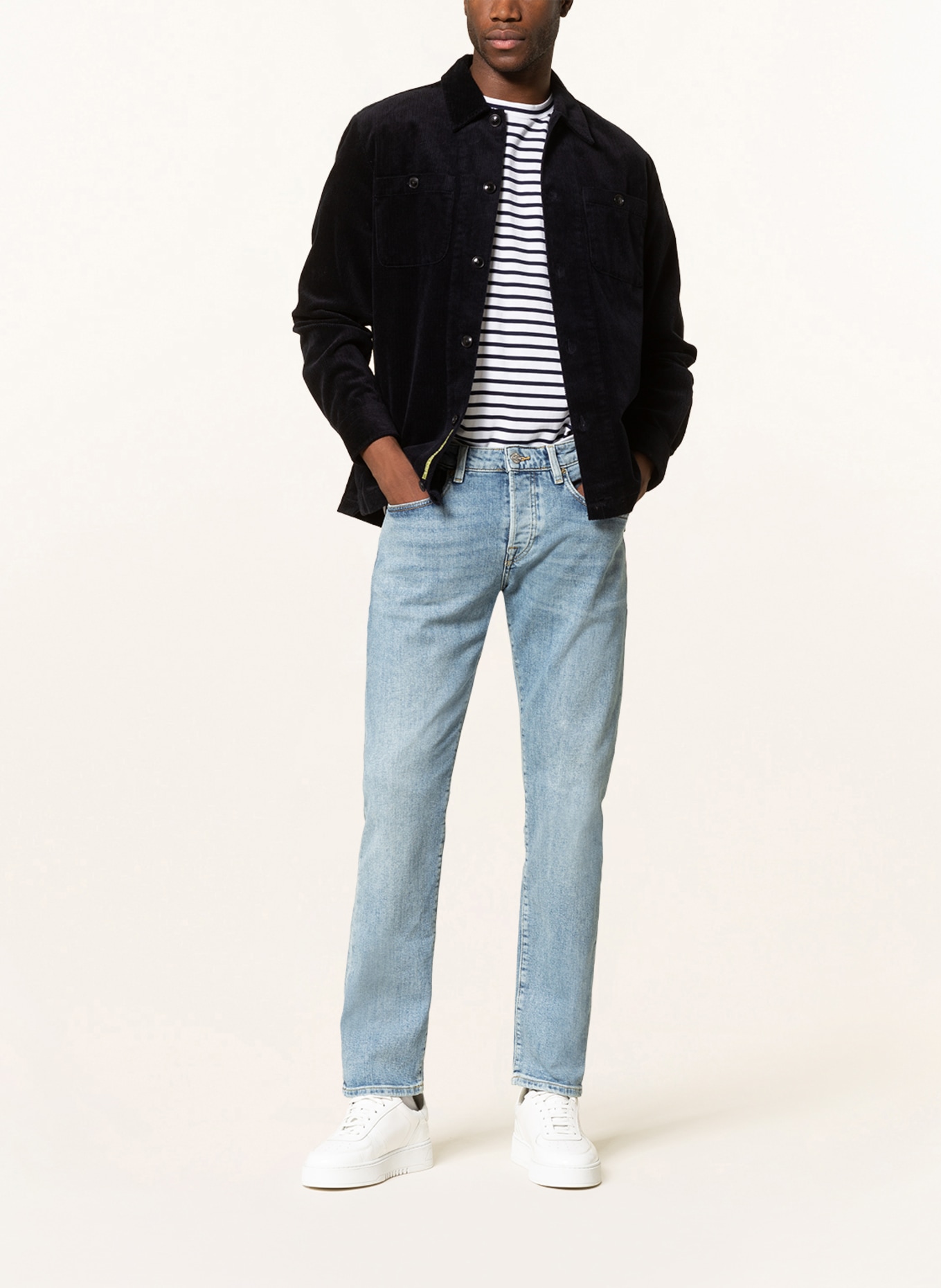 SCOTCH & SODA Jeans RALSTON Regular Slim Fit in 3625 aqua blue