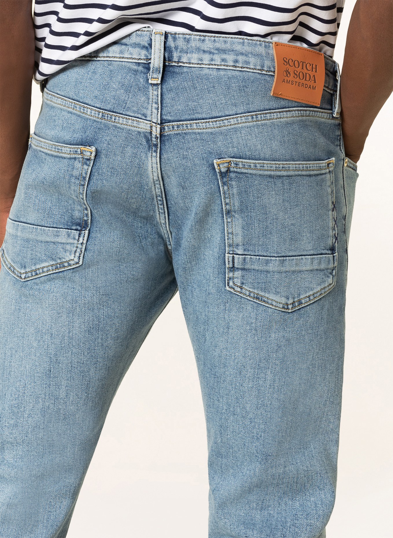 SCOTCH & SODA Jeans RALSTON Regular Slim Fit, Farbe: 3625 Aqua Blue (Bild 5)