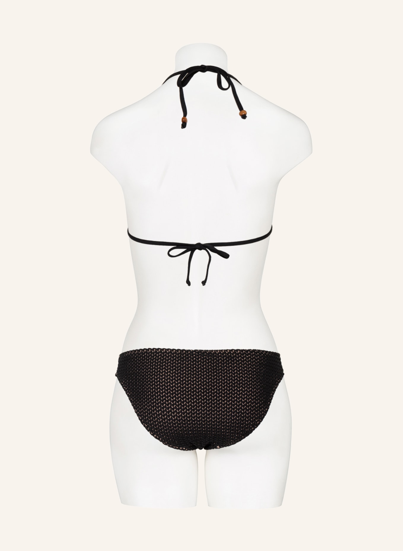 SEAFOLLY Dół od bikini basic DREAM CATCHER, Kolor: CZARNY (Obrazek 3)
