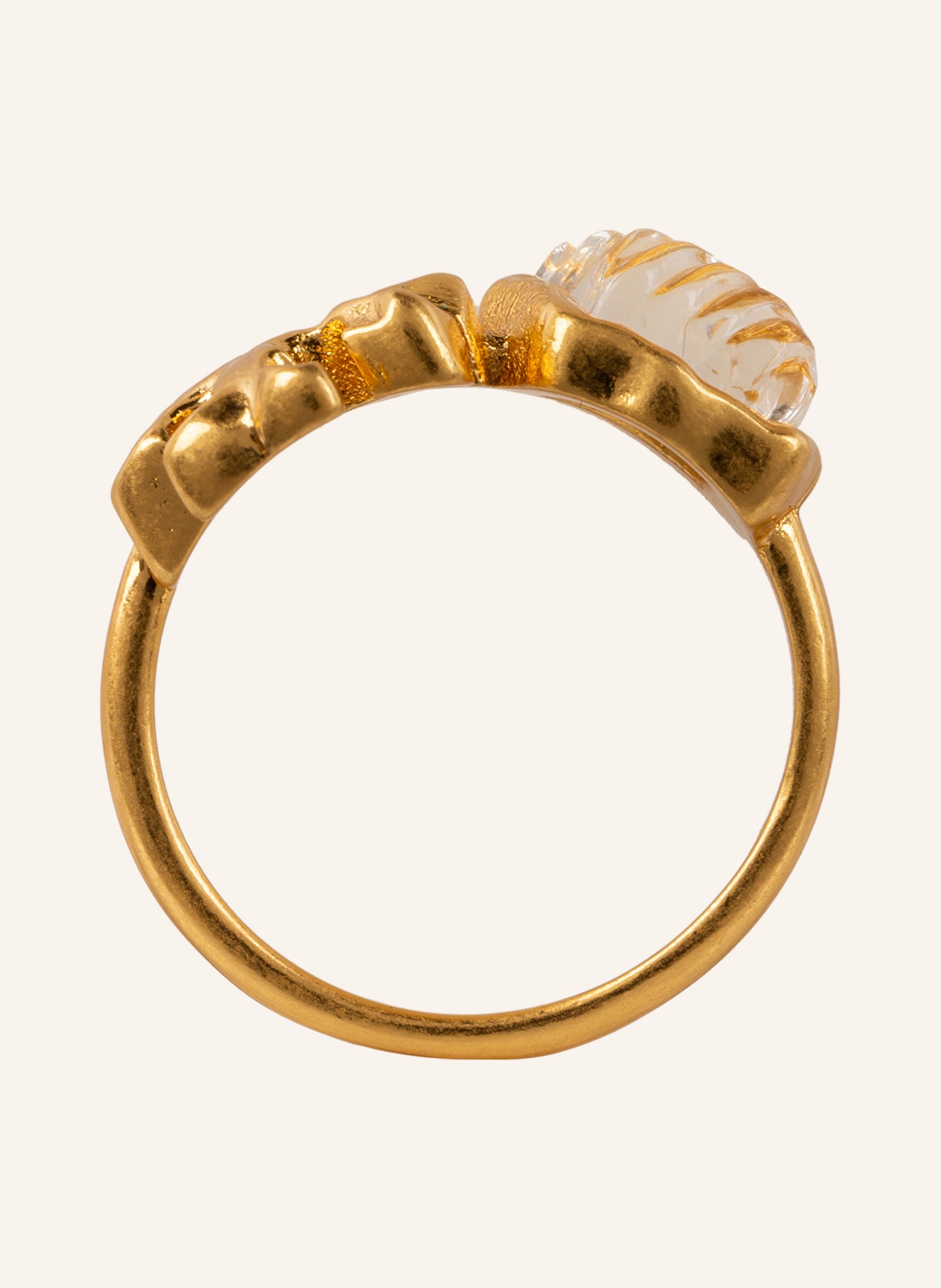 TORY BURCH Ring ROXANNE, Farbe: WEISS/ GOLD (Bild 2)