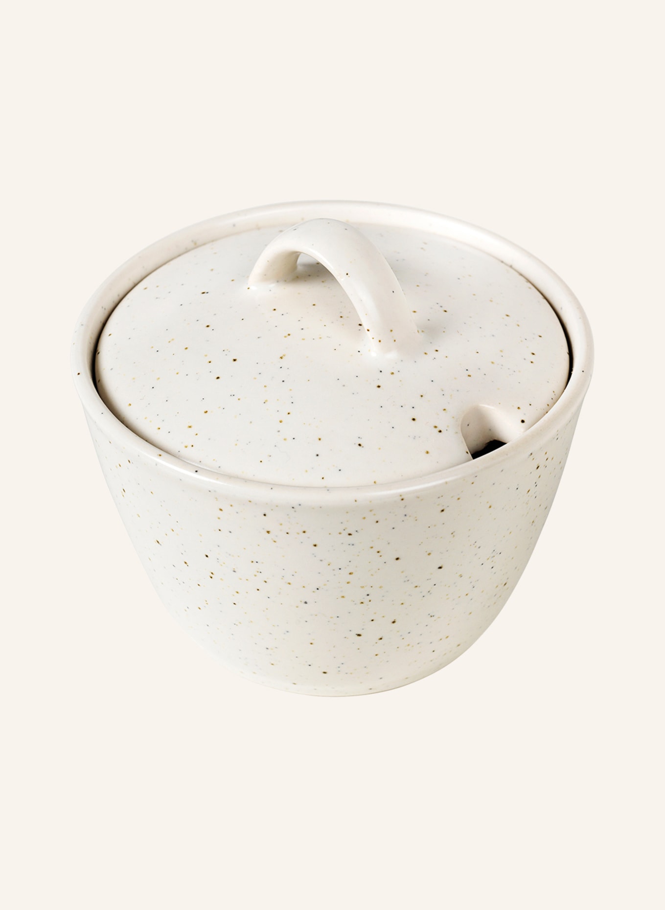 BROSTE COPENHAGEN Sugar bowl NORDIC VANILLA, Color: LIGHT YELLOW (Image 2)