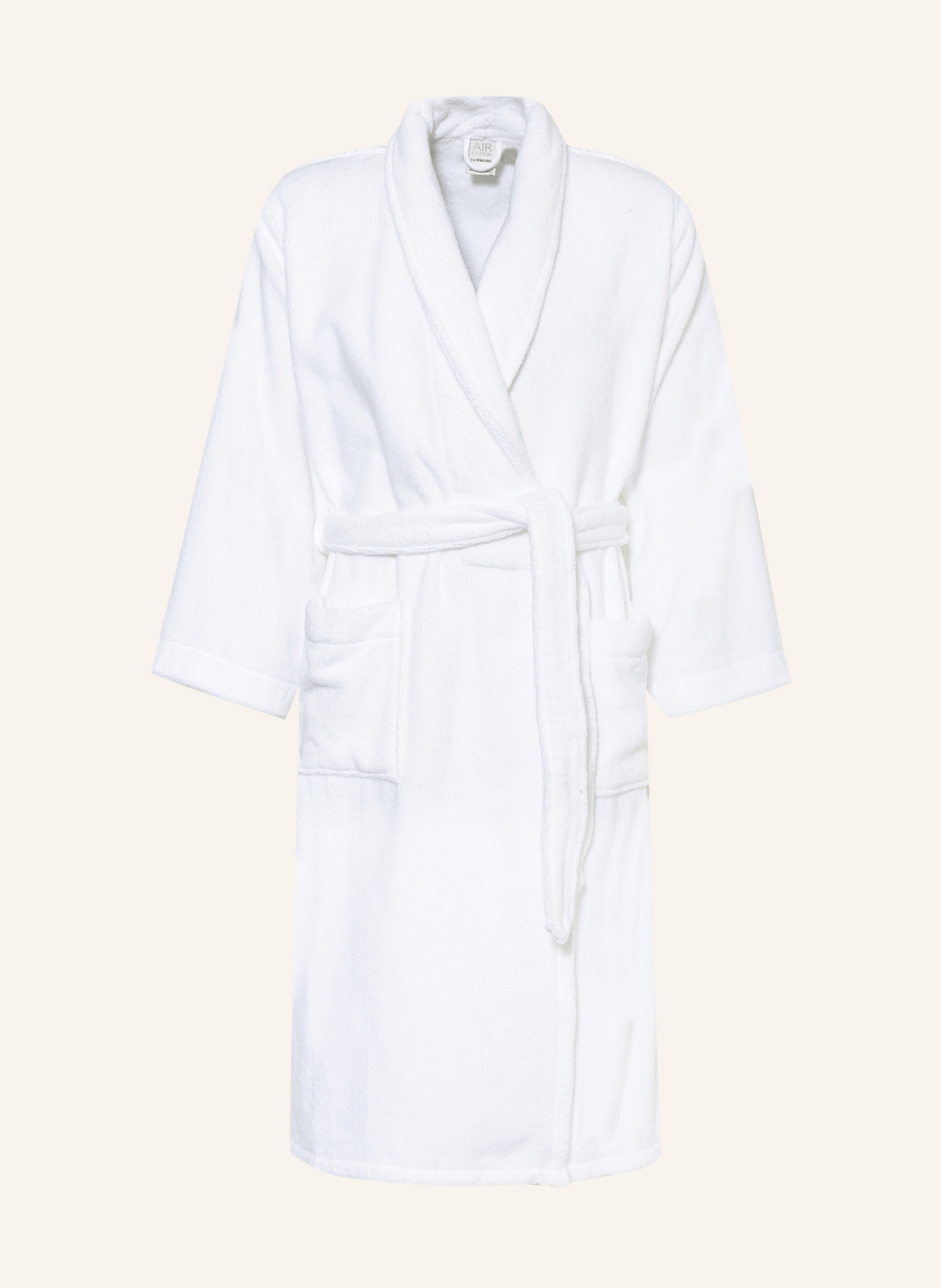 en VOGUE Peignoir unisexe: BLANC