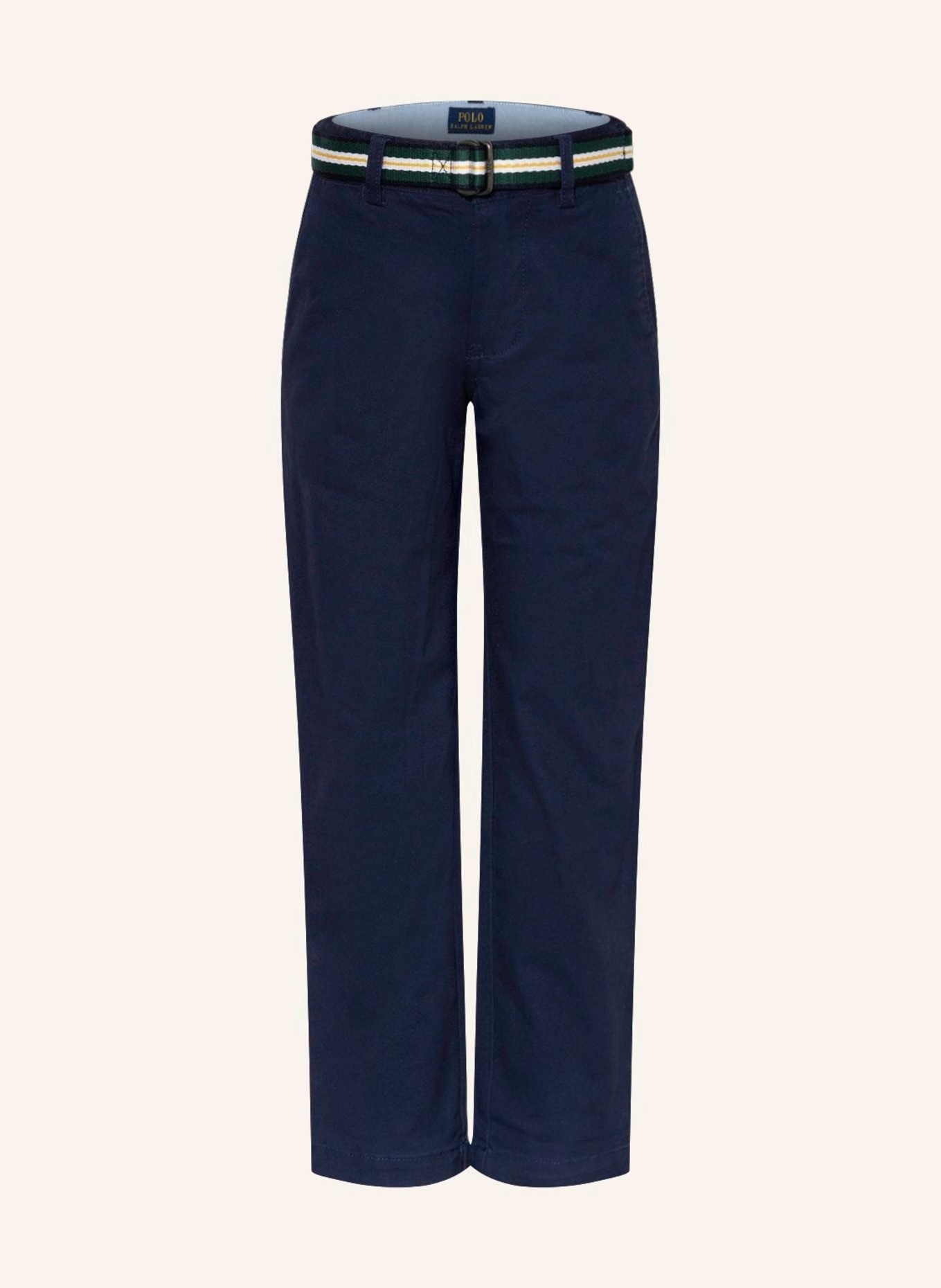 POLO RALPH LAUREN Spodnie super skinny fit, Kolor: GRANATOWY (Obrazek 1)