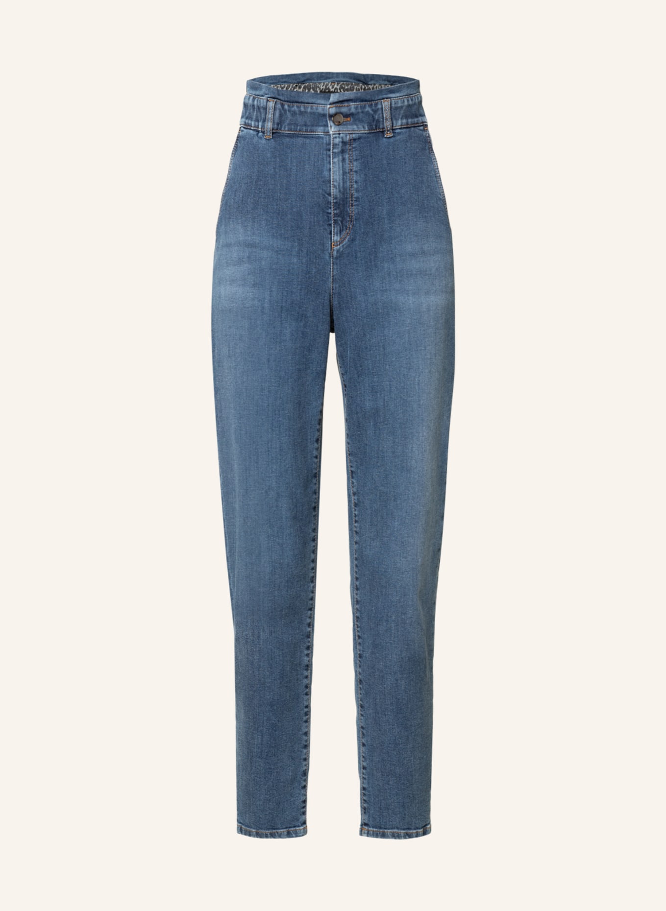 MARC CAIN Mom jeans, Color: 355 indigo blue (Image 1)