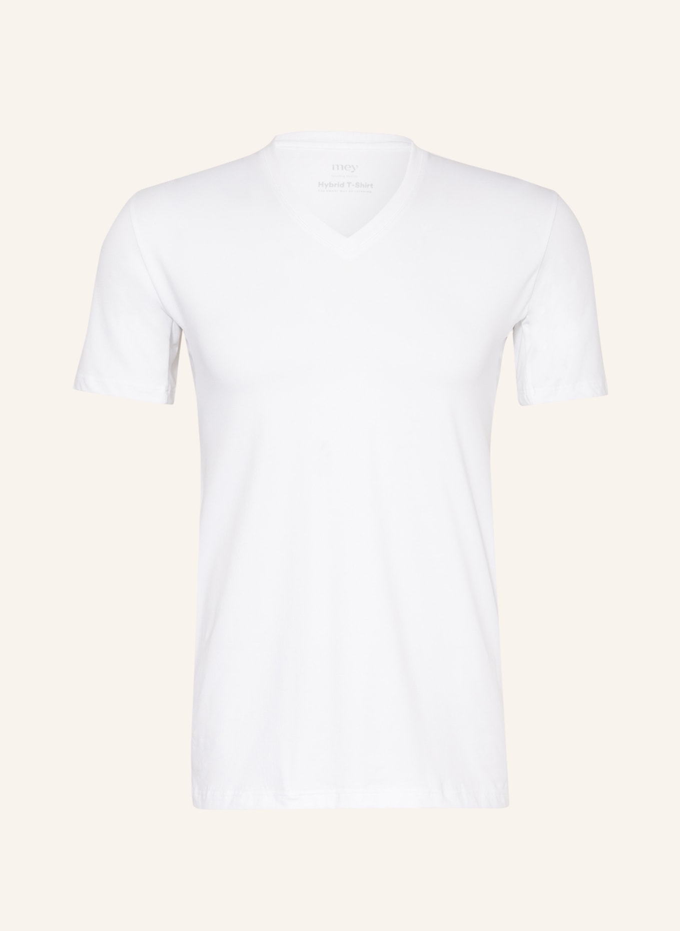 mey Hybrid shirt series MYFUNCTIONALS, Color: WHITE (Image 1)