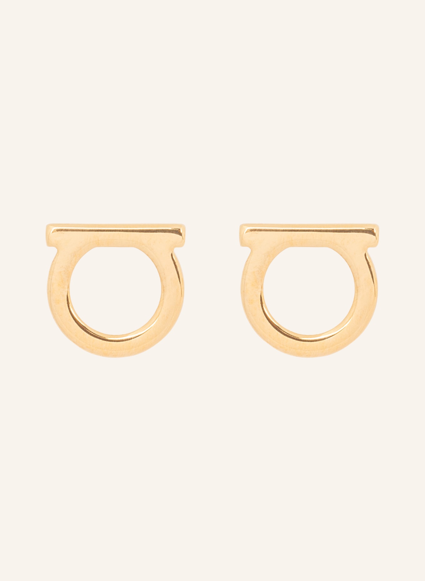 FERRAGAMO Stud earrings GANCINI, Color: GOLD (Image 1)