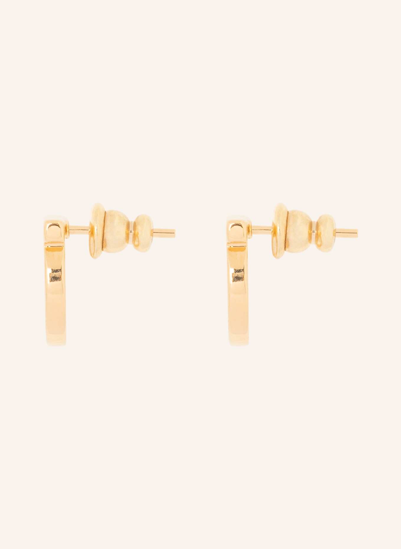 FERRAGAMO Stud earrings GANCINI, Color: GOLD (Image 2)