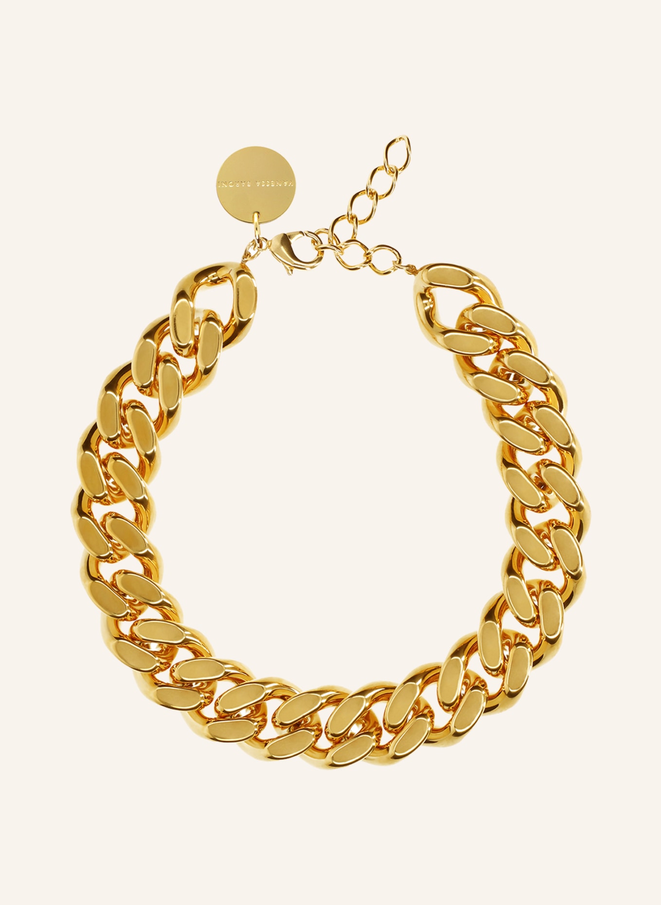 VANESSA BARONI Halskette FLAT, Farbe: GOLD (Bild 1)
