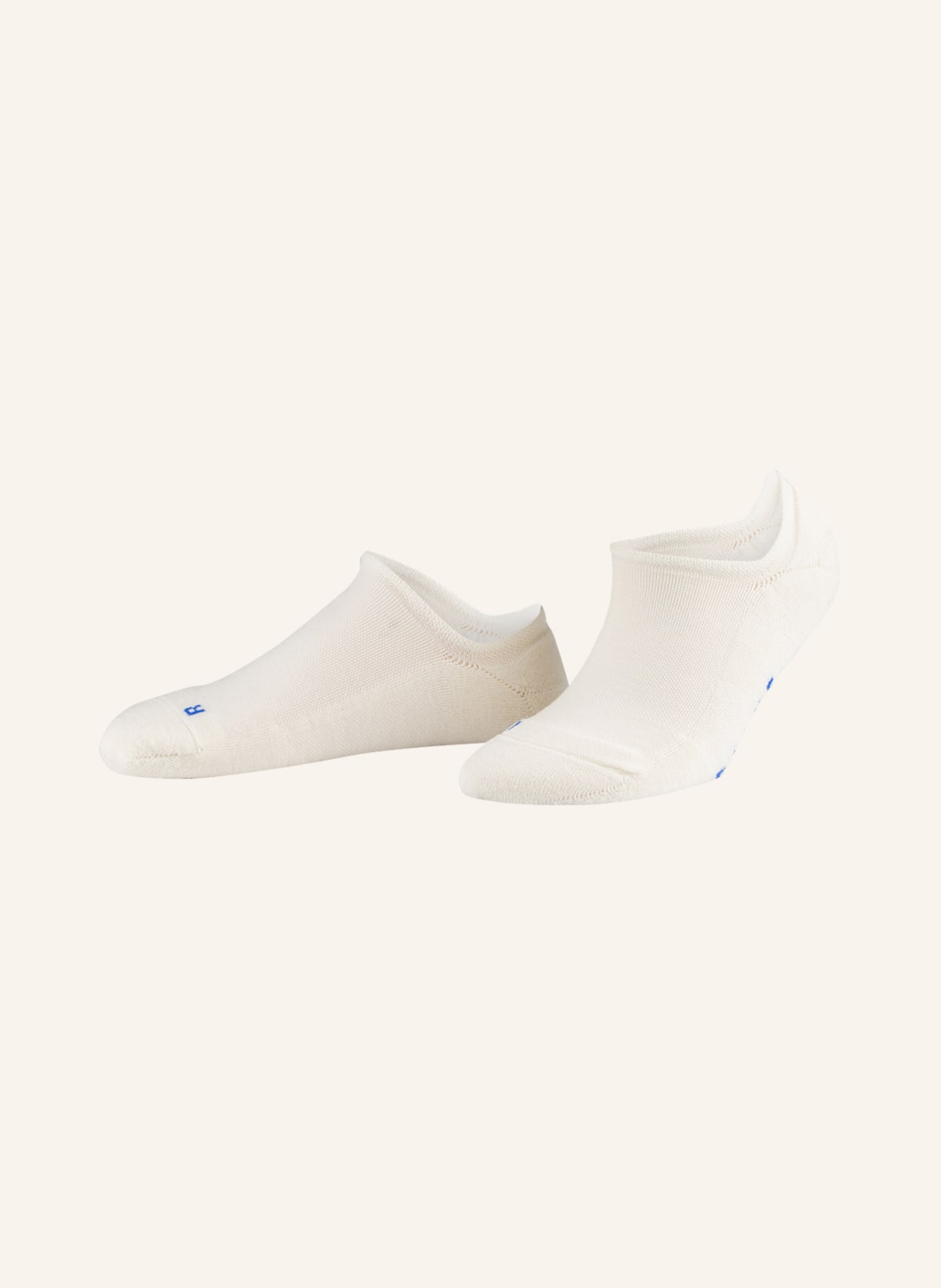 FALKE Kotníkové ponožky KEEP WARM s merino vlnou, Barva: 2040 off-white (Obrázek 1)