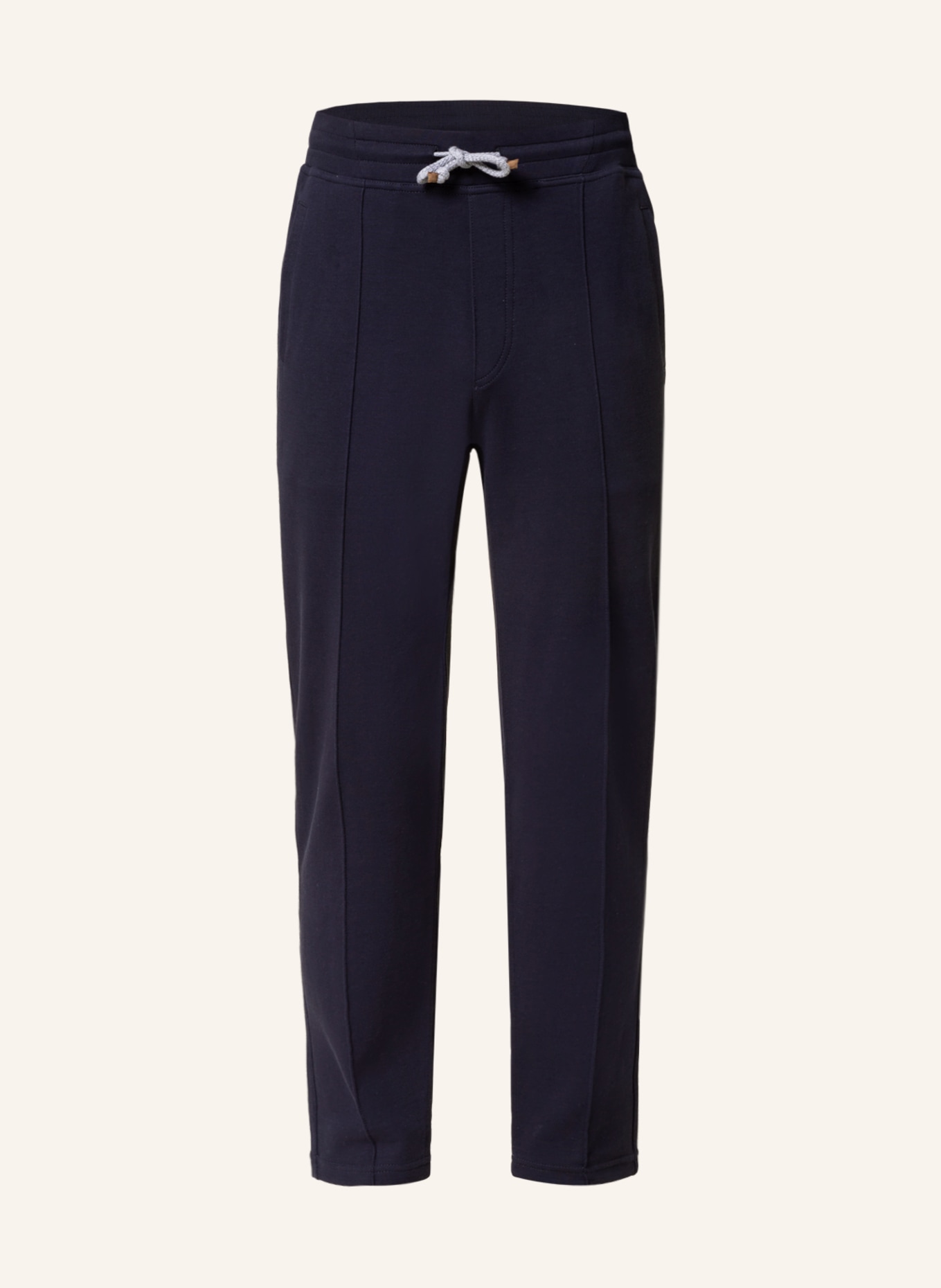 BRUNELLO CUCINELLI Spodnie w stylu dresowym extra slim fit , Kolor: GRANATOWY (Obrazek 1)