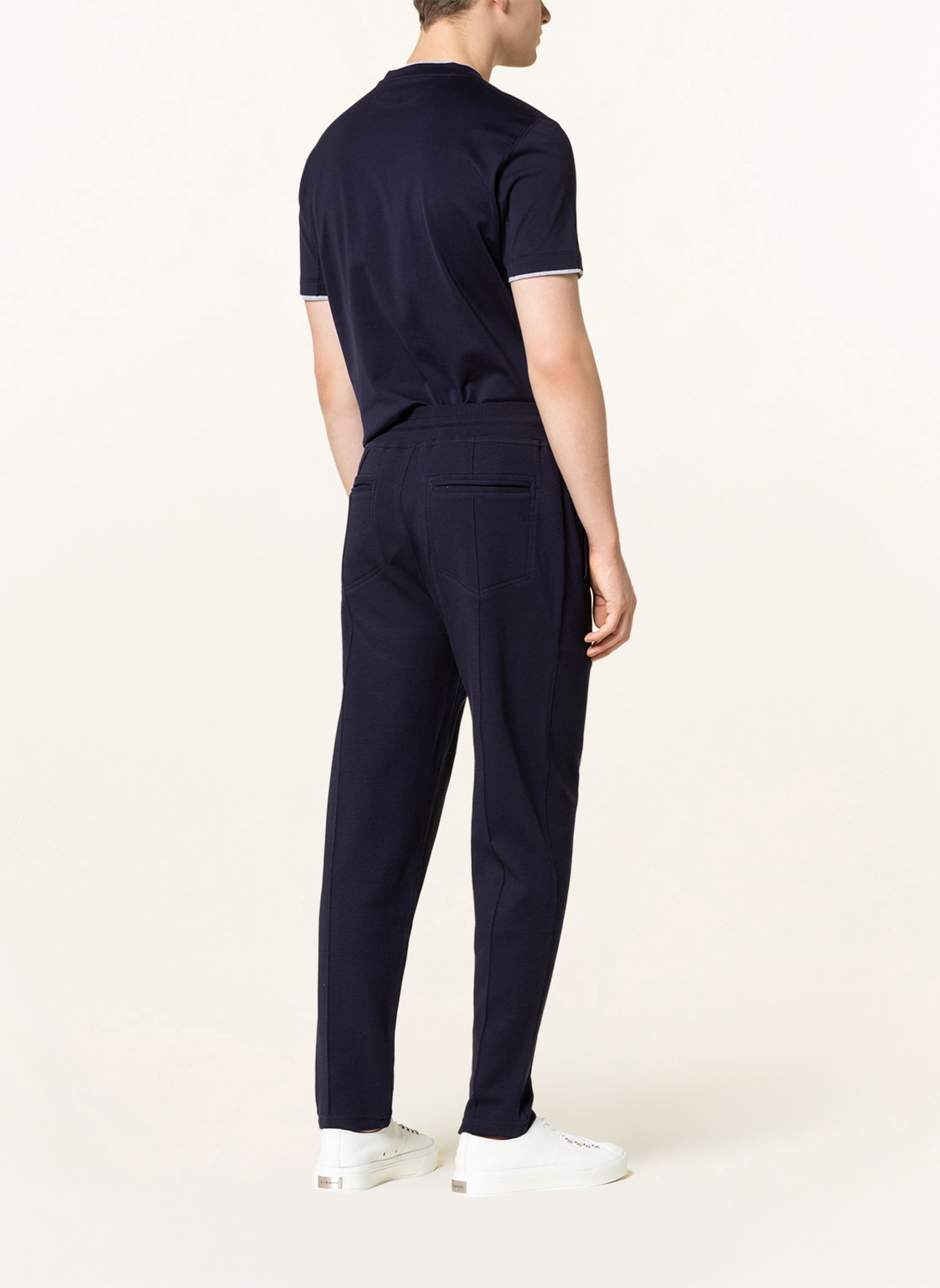 BRUNELLO CUCINELLI Spodnie w stylu dresowym extra slim fit , Kolor: GRANATOWY (Obrazek 3)