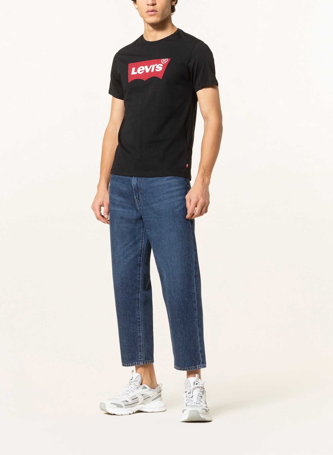 Levi's® T-shirt, Kolor: CZARNY (Obrazek 2)