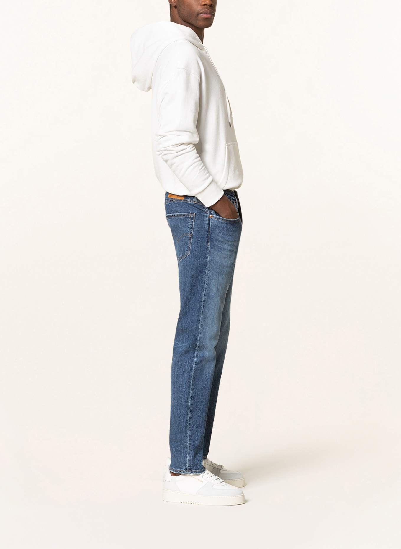 Levi's® Jeans 501 Tapered Fit , Farbe: 09 Med Indigo - Worn In (Bild 4)