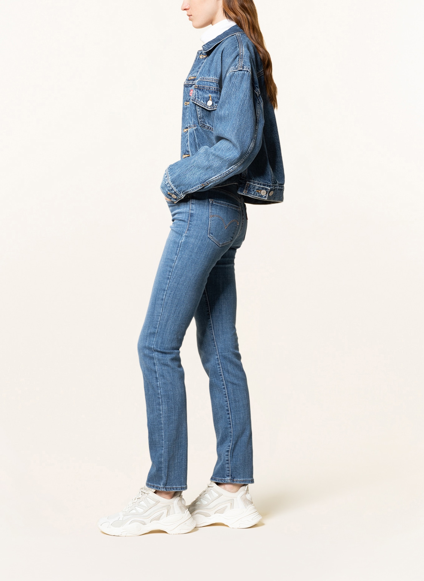 Levi's® Straight jeans , Color: 48 Med Indigo - Worn In (Image 4)