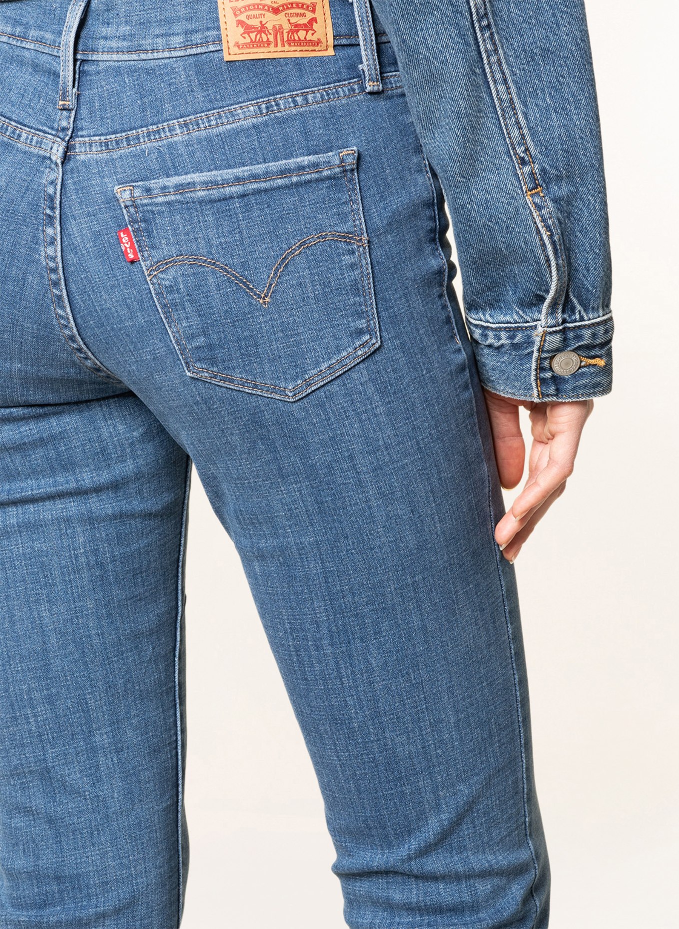 Levi's® Straight jeans , Color: 48 Med Indigo - Worn In (Image 5)