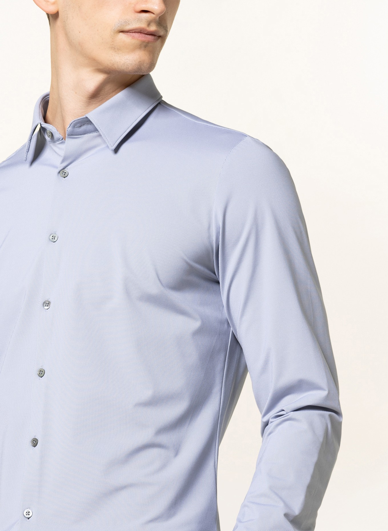 Q1 Manufaktur Hemd Extra Slim Fit , Farbe: HELLBLAU (Bild 4)