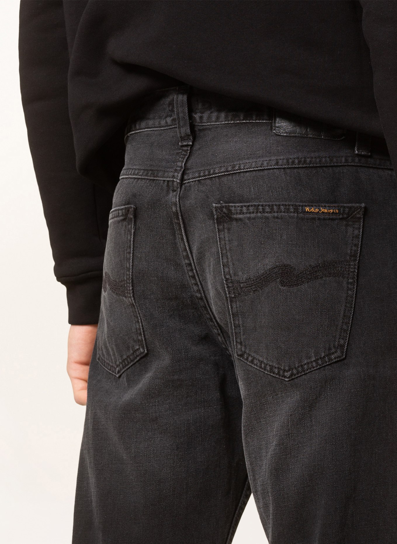 Nudie Jeans Jeans EDDIE II Regular Fit , Farbe: Black Change (Bild 5)