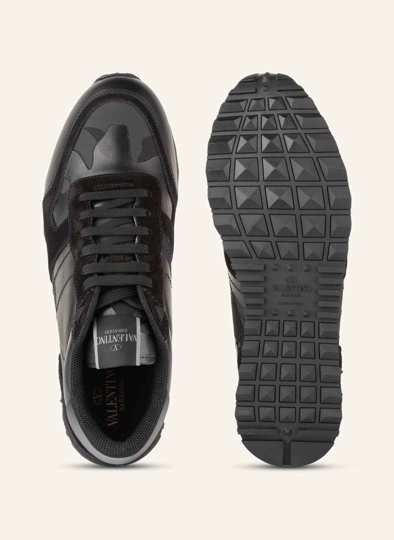 VALENTINO GARAVANI Sneakers ROCKSTUD , Color: BLACK/ DARK GRAY (Image 5)