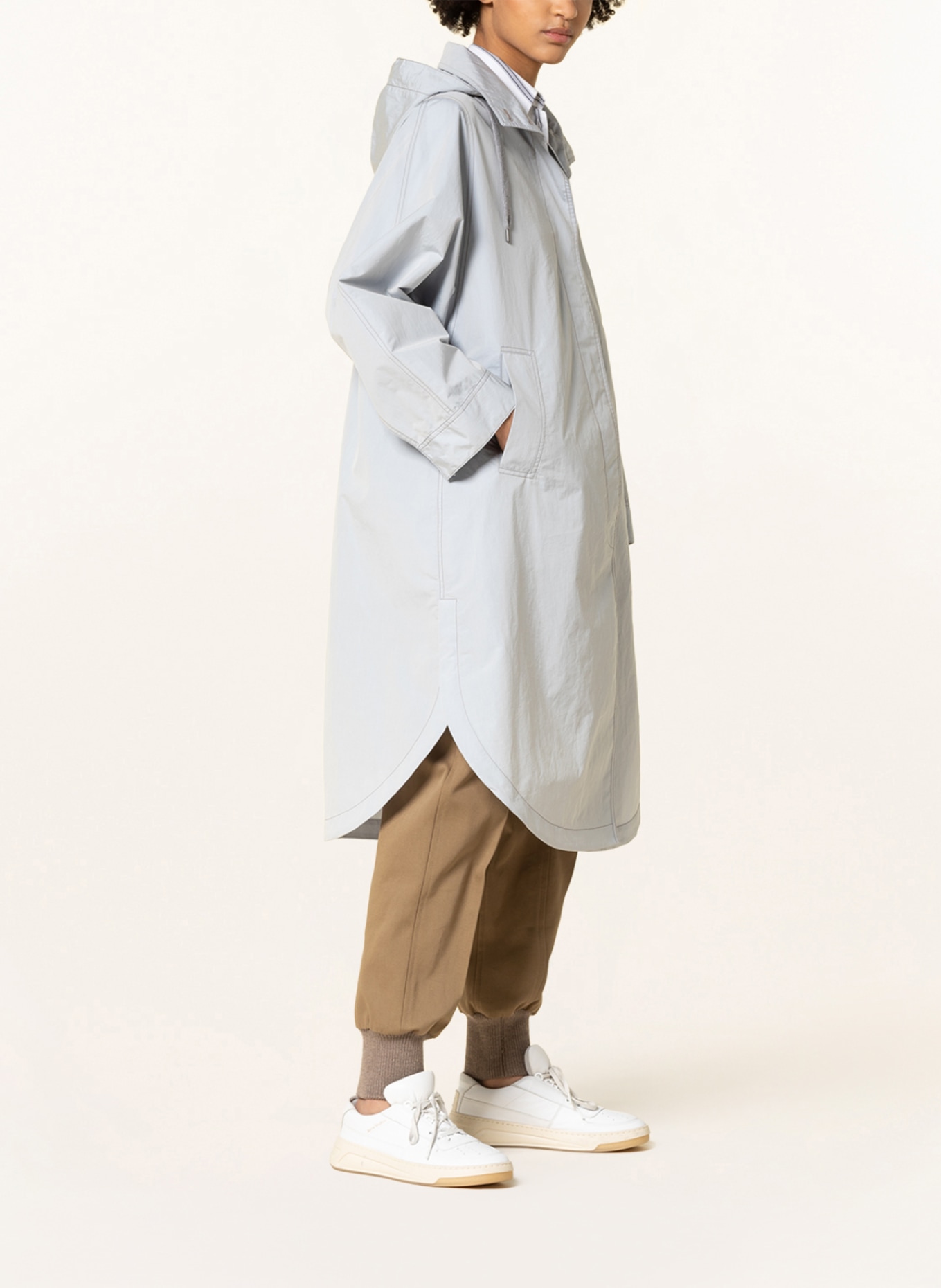 BRUNELLO CUCINELLI Mantel , Farbe: BLAUGRAU (Bild 4)