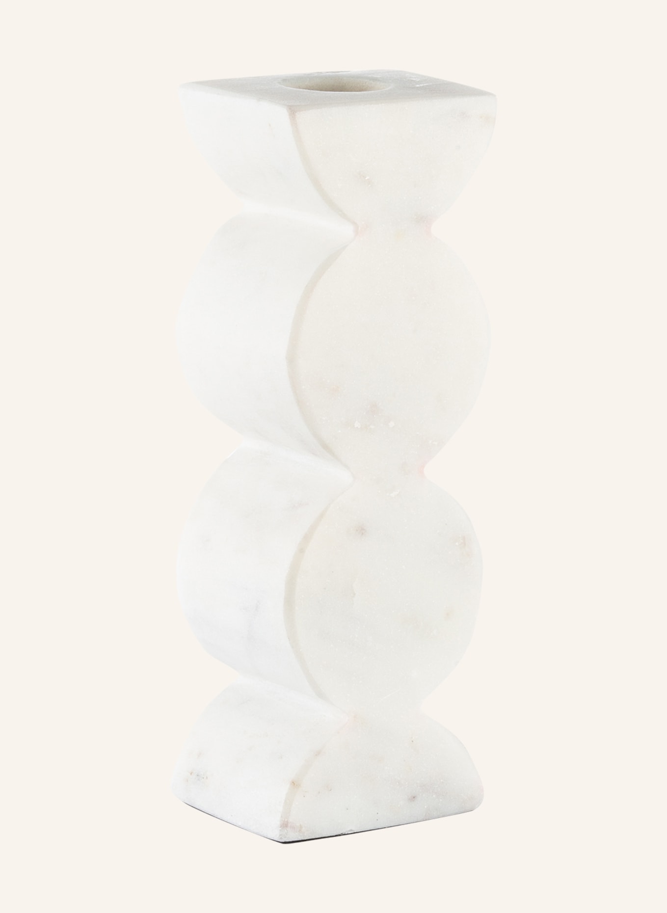 HD COLLECTION Candleholder KINGA, Color: WHITE (Image 1)