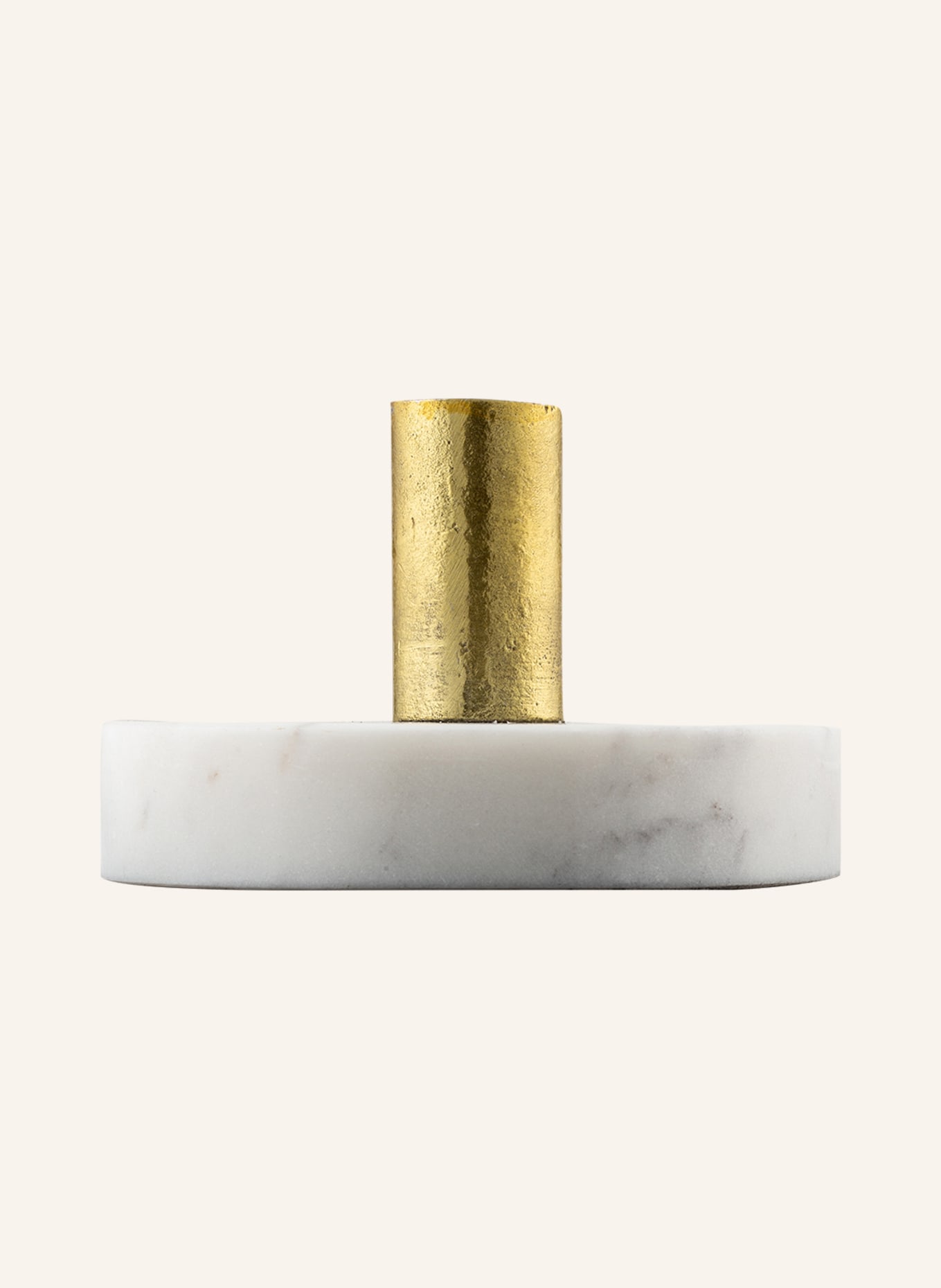 HD COLLECTION Candleholder LINDA, Color: WHITE/ GOLD (Image 2)