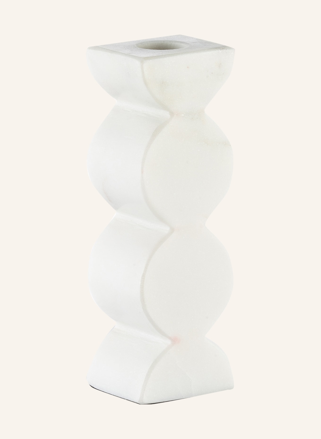 HD COLLECTION Candleholder KINGA, Color: WHITE (Image 1)