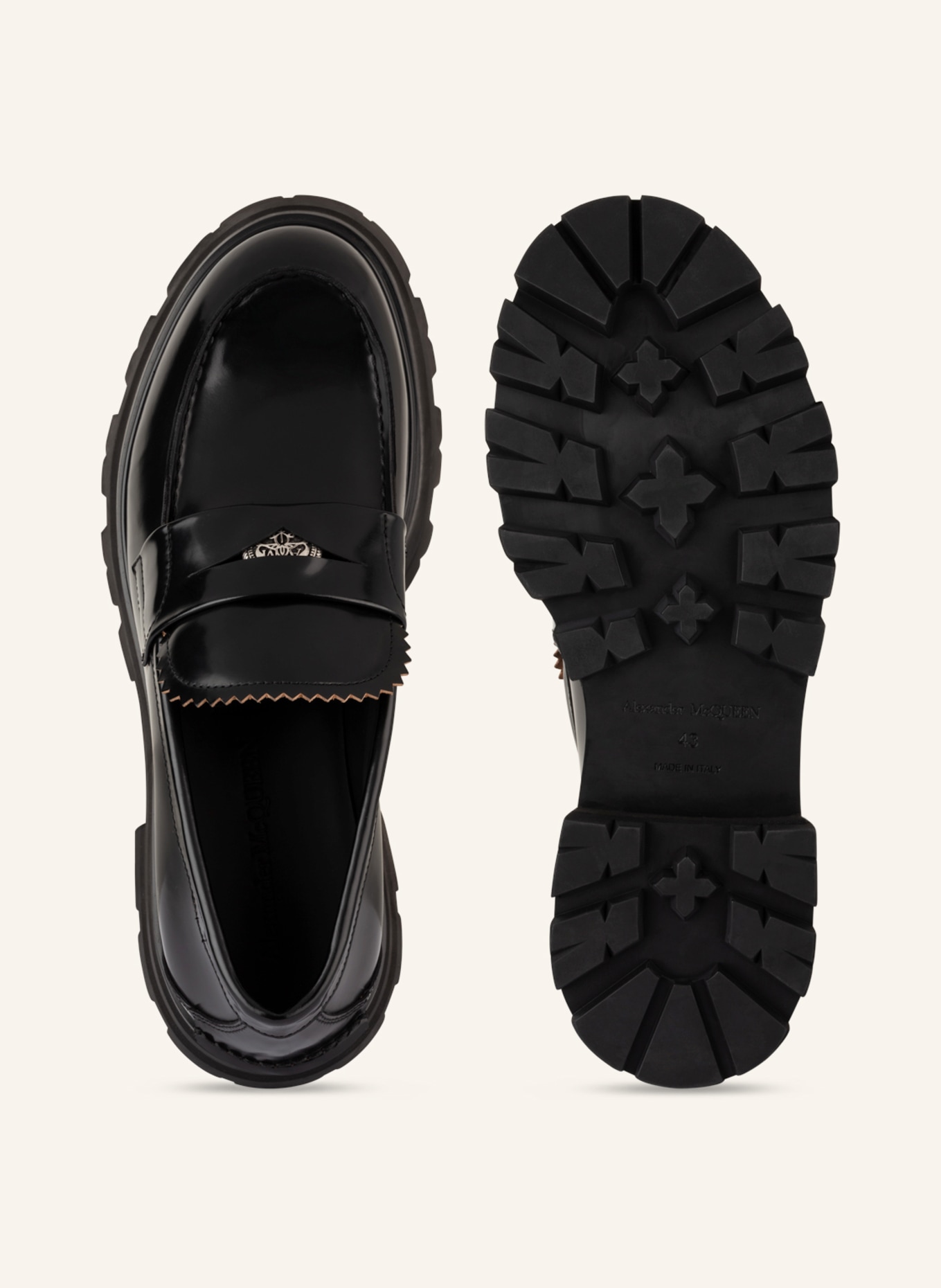 Alexander mcqueen on sale loafers