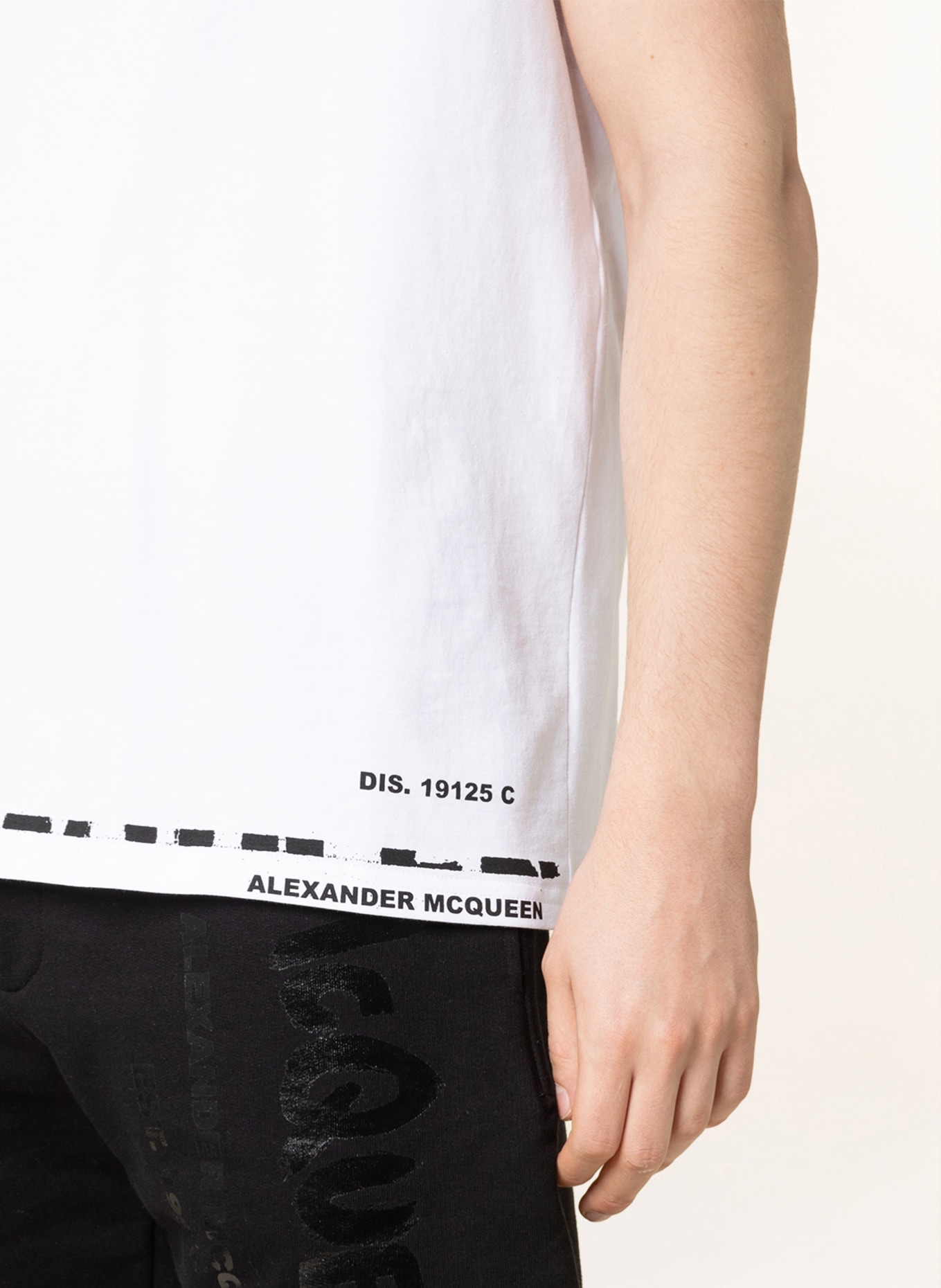 Alexander McQUEEN T-shirt, Kolor: BIAŁY (Obrazek 4)