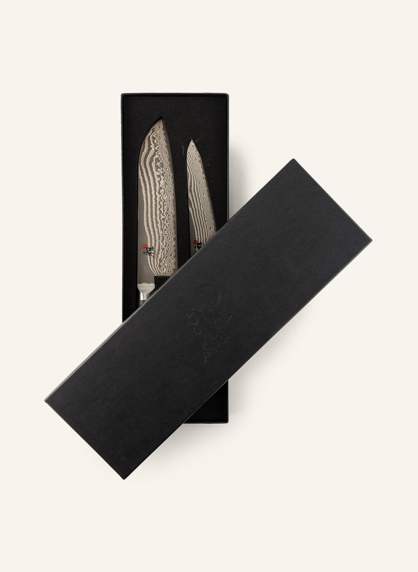 ZWILLING 2-tlg. Messer-Set MIYABI 5000FC-D: SCHWARZ / BLAU