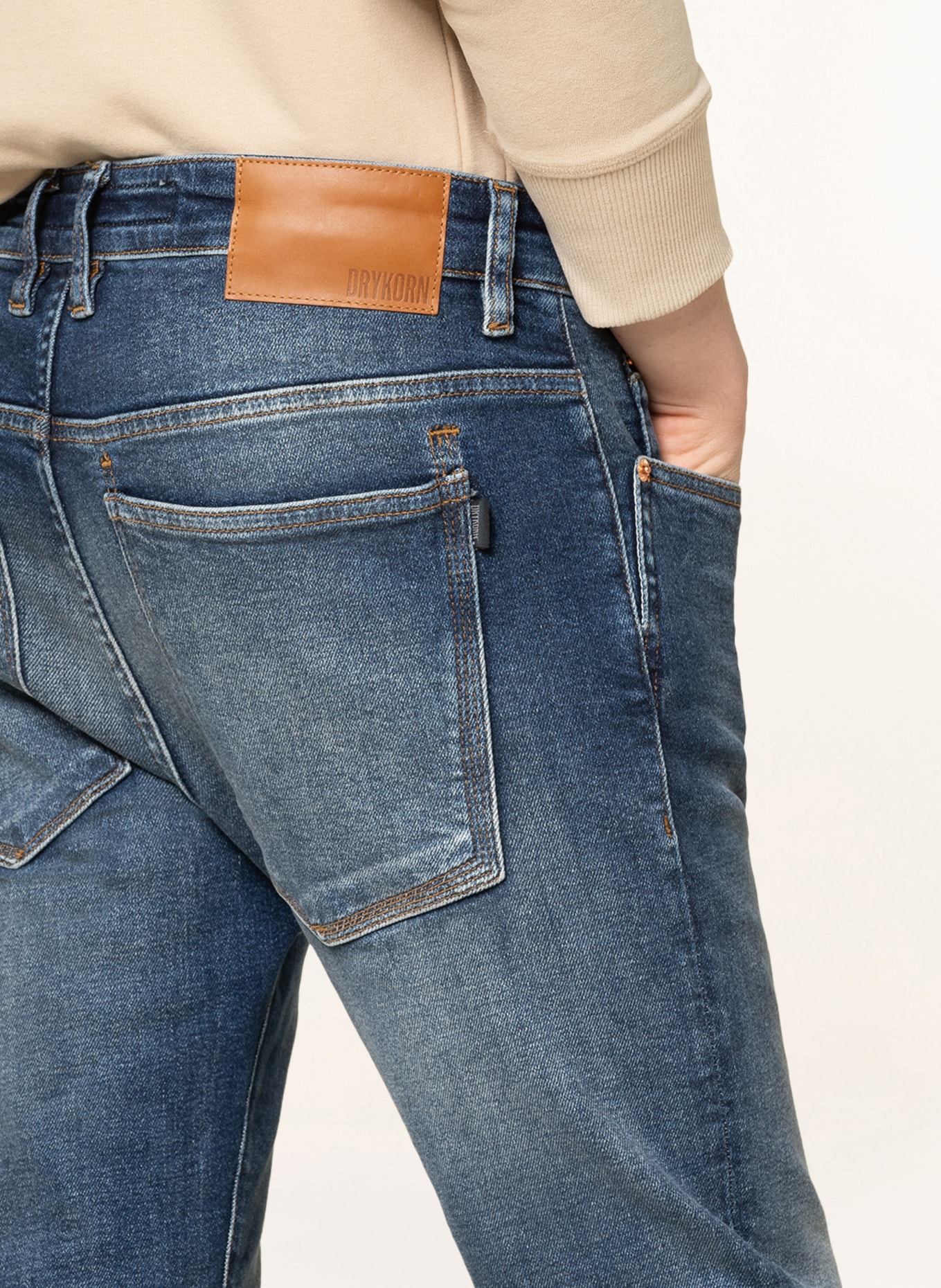 DRYKORN Jeans WEST Slim Fit, Farbe: 3500 BLAU (Bild 5)