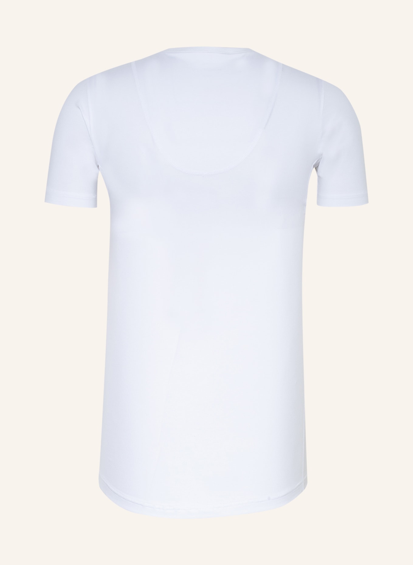 mey V-shirt series BUSINESS CLASS, Color: WHITE (Image 2)