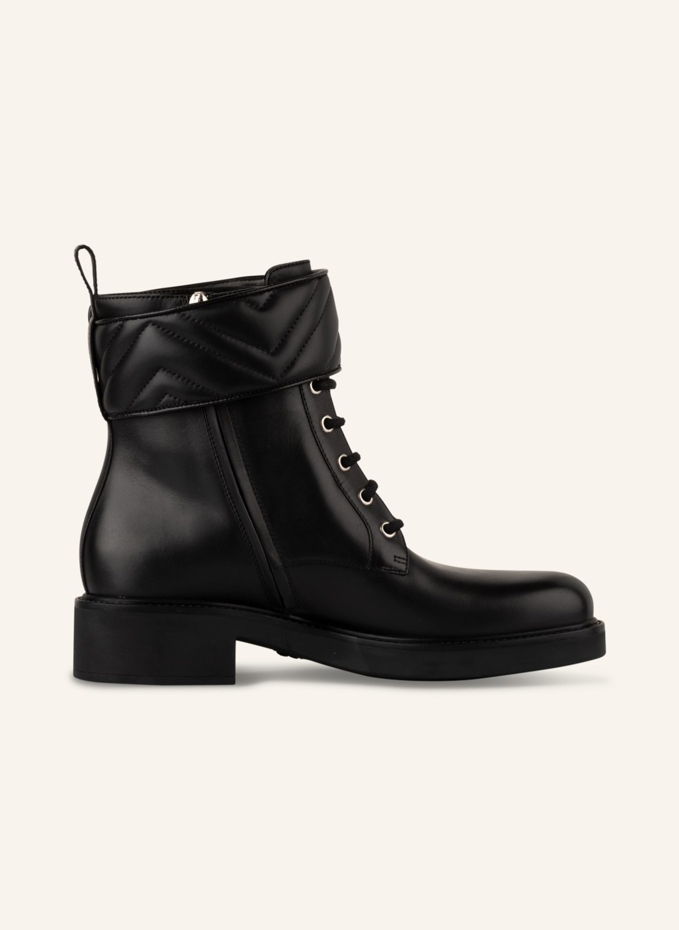 GUCCI Lace-up ankle boots, Color: BLACK (Image 5)