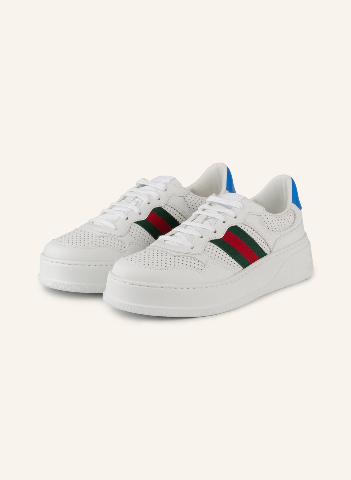 GUCCI Sneakers , Color: 9060 WHITE/WHITE/VRV/BR.S (Image 1)