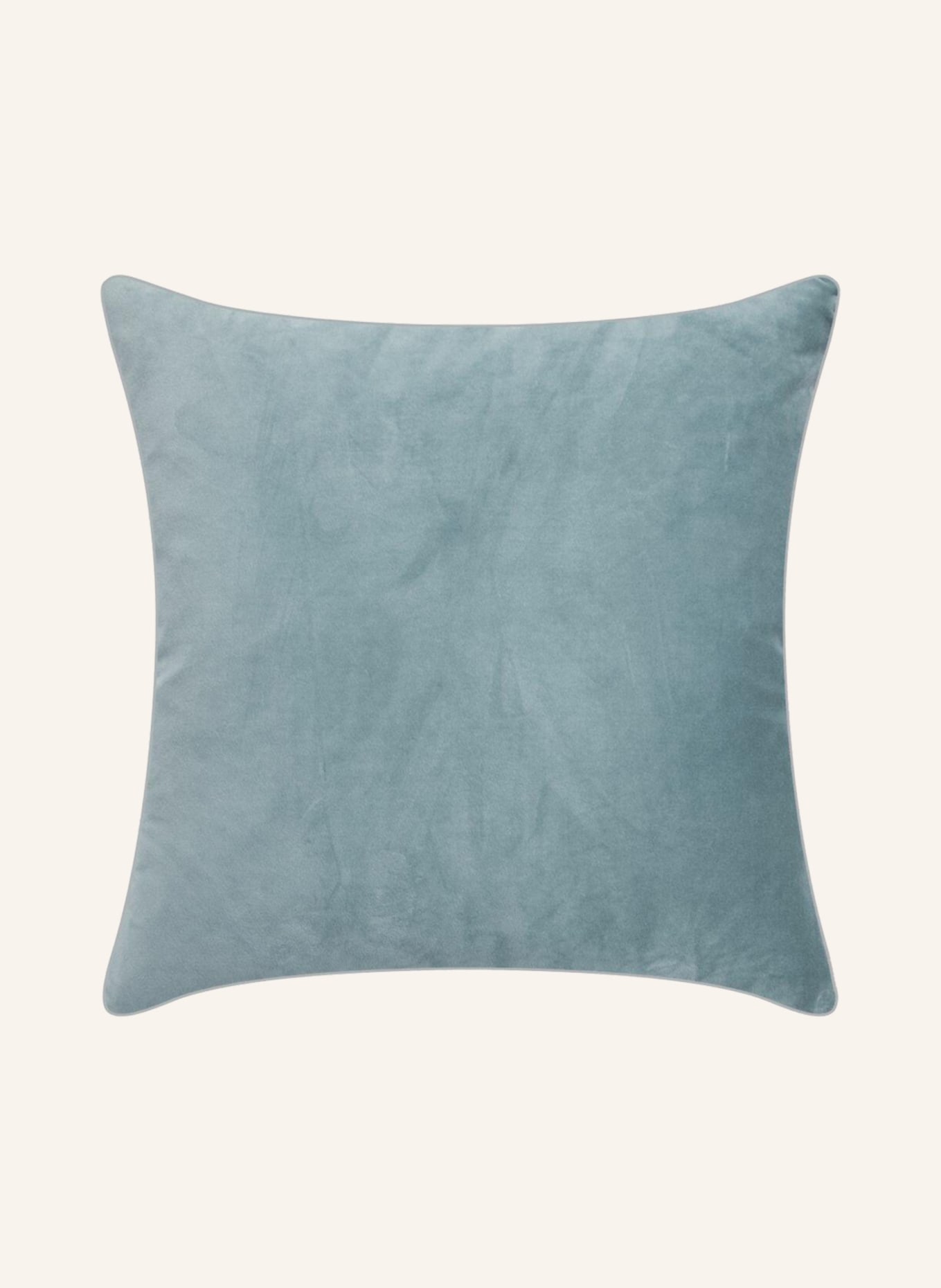 PAD Velvet decorative cushion cover ELEGANCE: LIGHT BLUE
